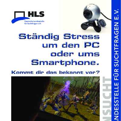 HLS-Broschüre COMPUTERSUCHT Jugendliche 2008